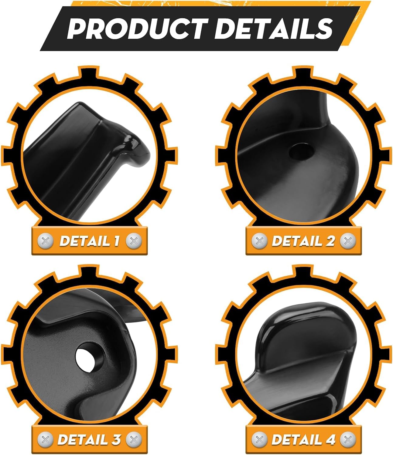 IWIWE duck head in use reduces metal contact with wheels.