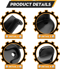 IWIWE duck head in use reduces metal contact with wheels.