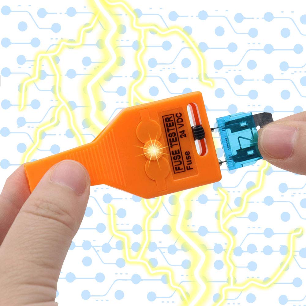 IZTOR DC 24V fuse tester and puller for blade fuses in cars.