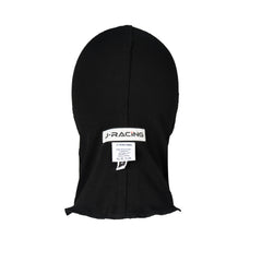 J-RACING Balaclava 4-way stretch knit conforms to head and moves with you.