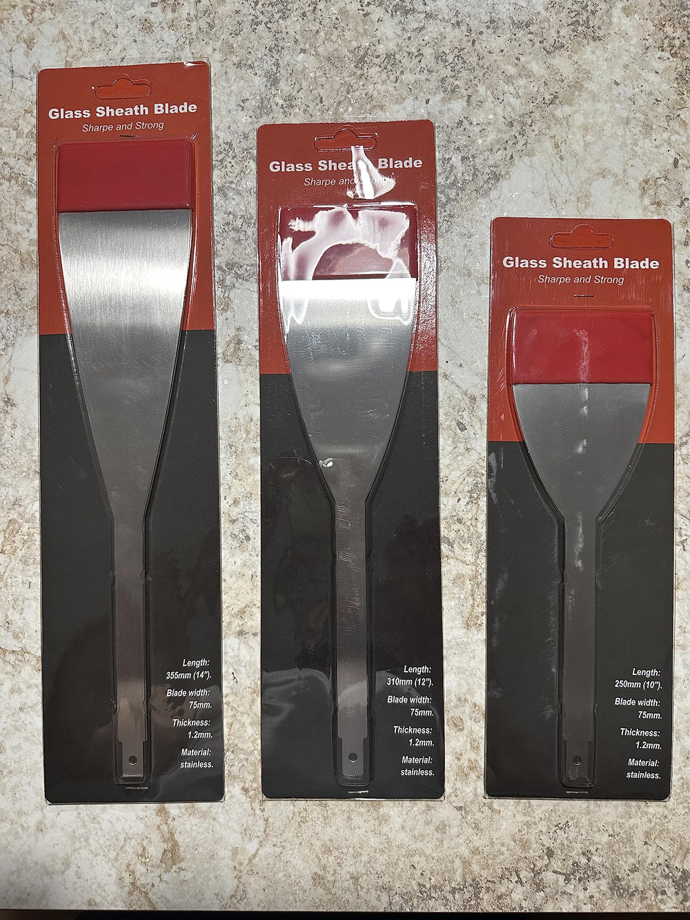 JAAGS durable auto glass removal blade for frequent professional use.