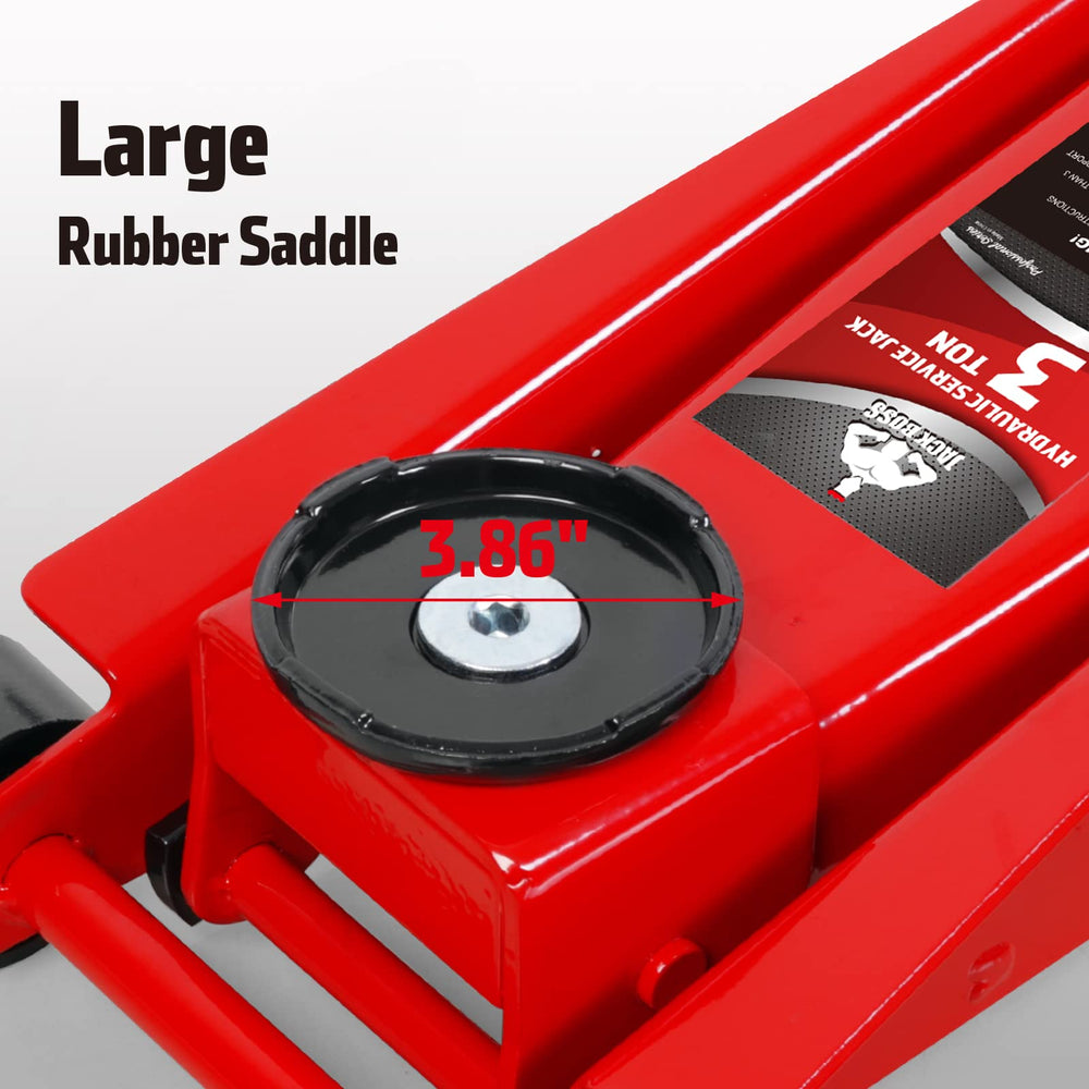 Jack Boss swivel casters ease positioning on shop floors.
