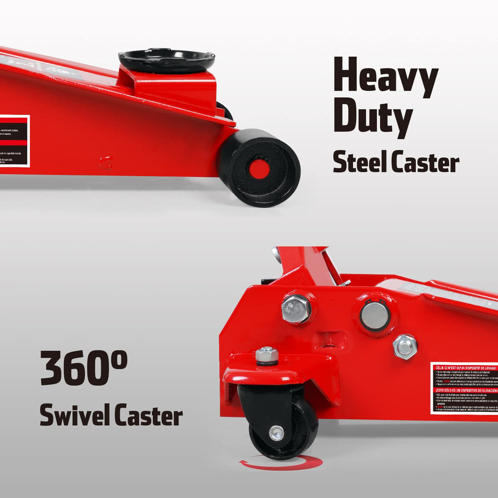Jack Boss universal joint enables precise load control.