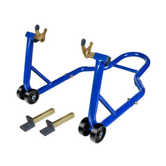 Jack Boss rear combo stand blue lifts sport bikes for maintenance