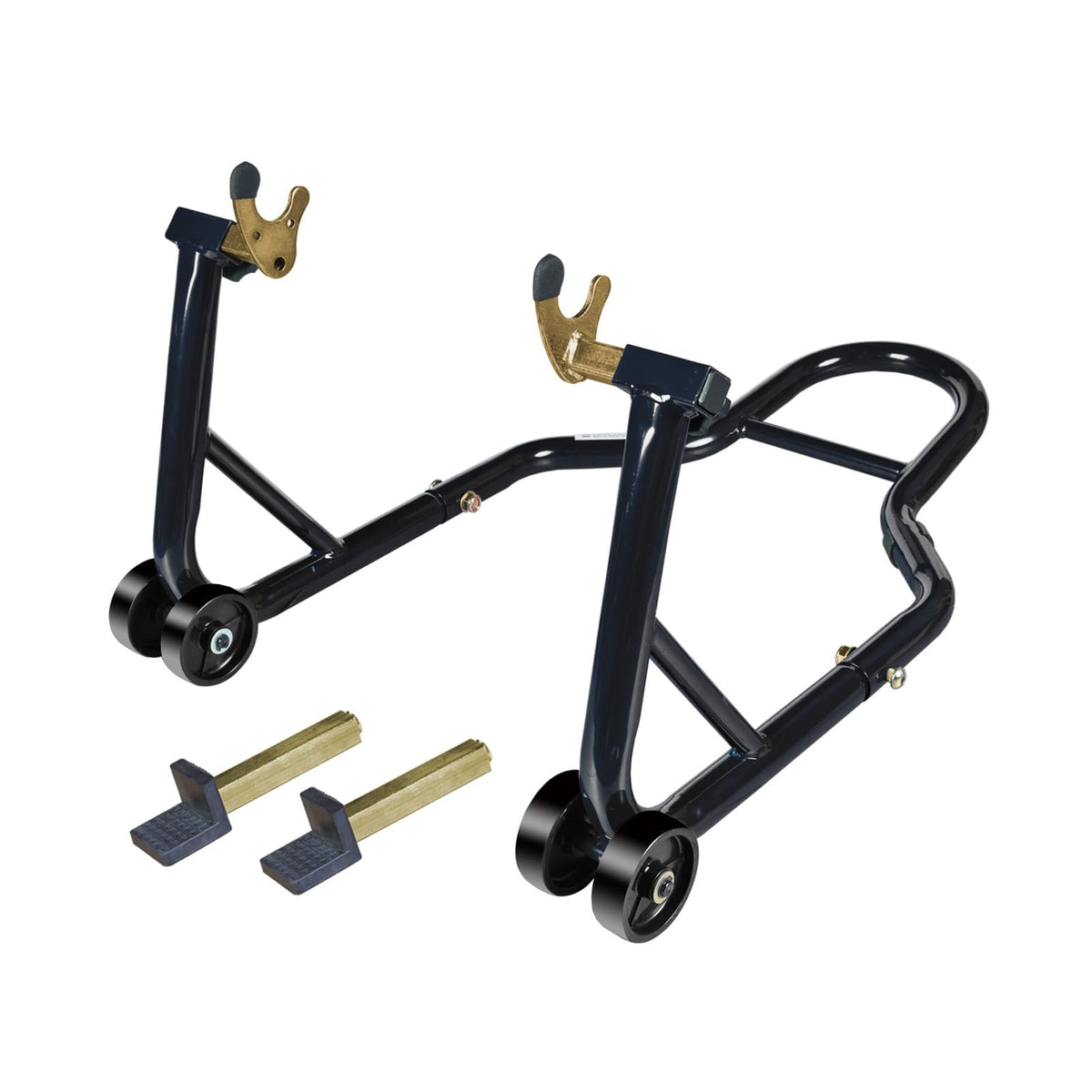 Jack Boss rear combo stand lifting a sport bike safely for maintenance