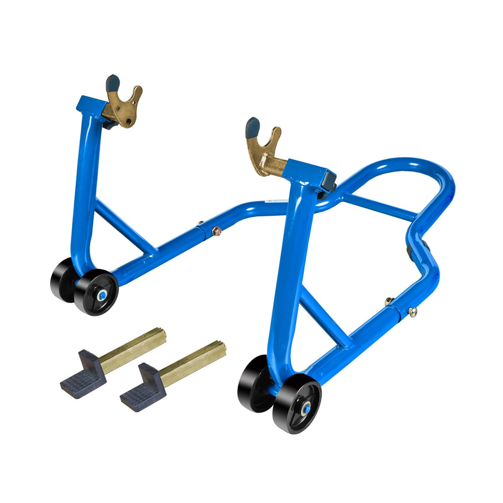 Jack Boss rear combo stand with 500lbs capacity for sport bike maintenance