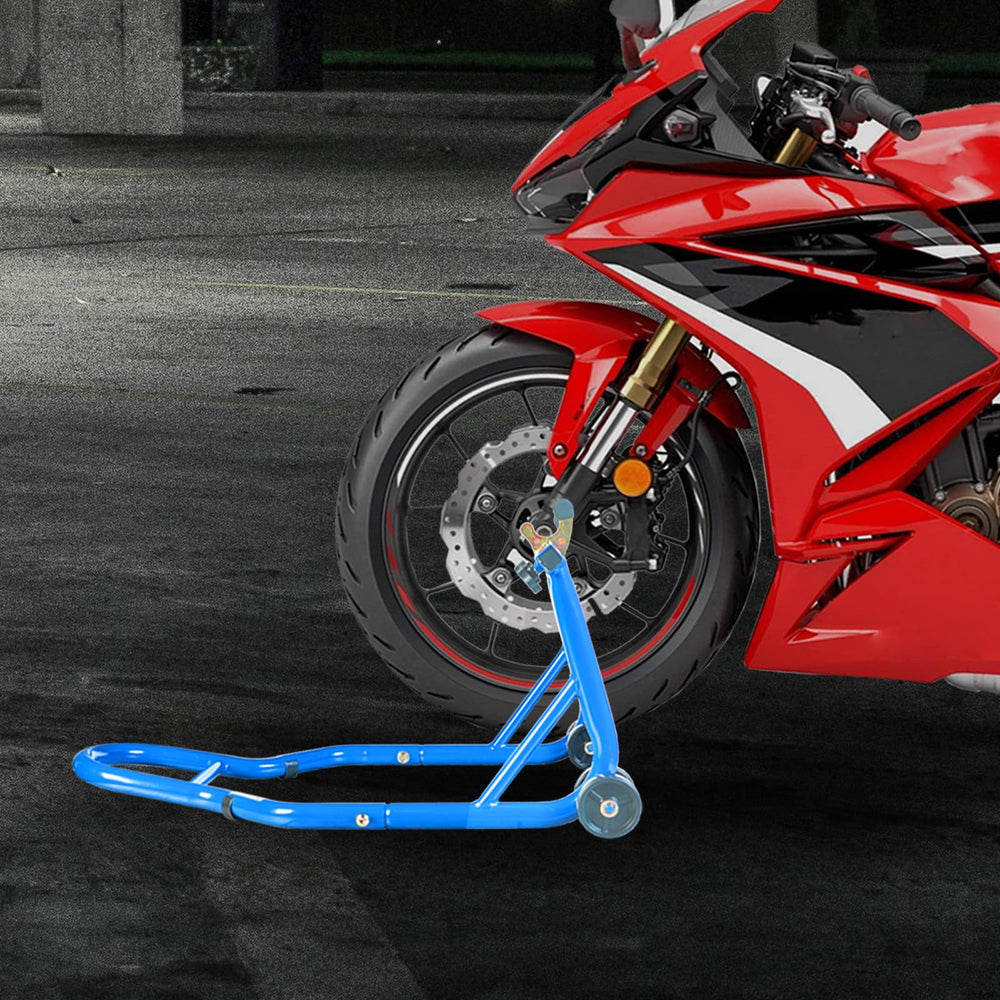Jack Boss rear padding protects swingarm during lifting