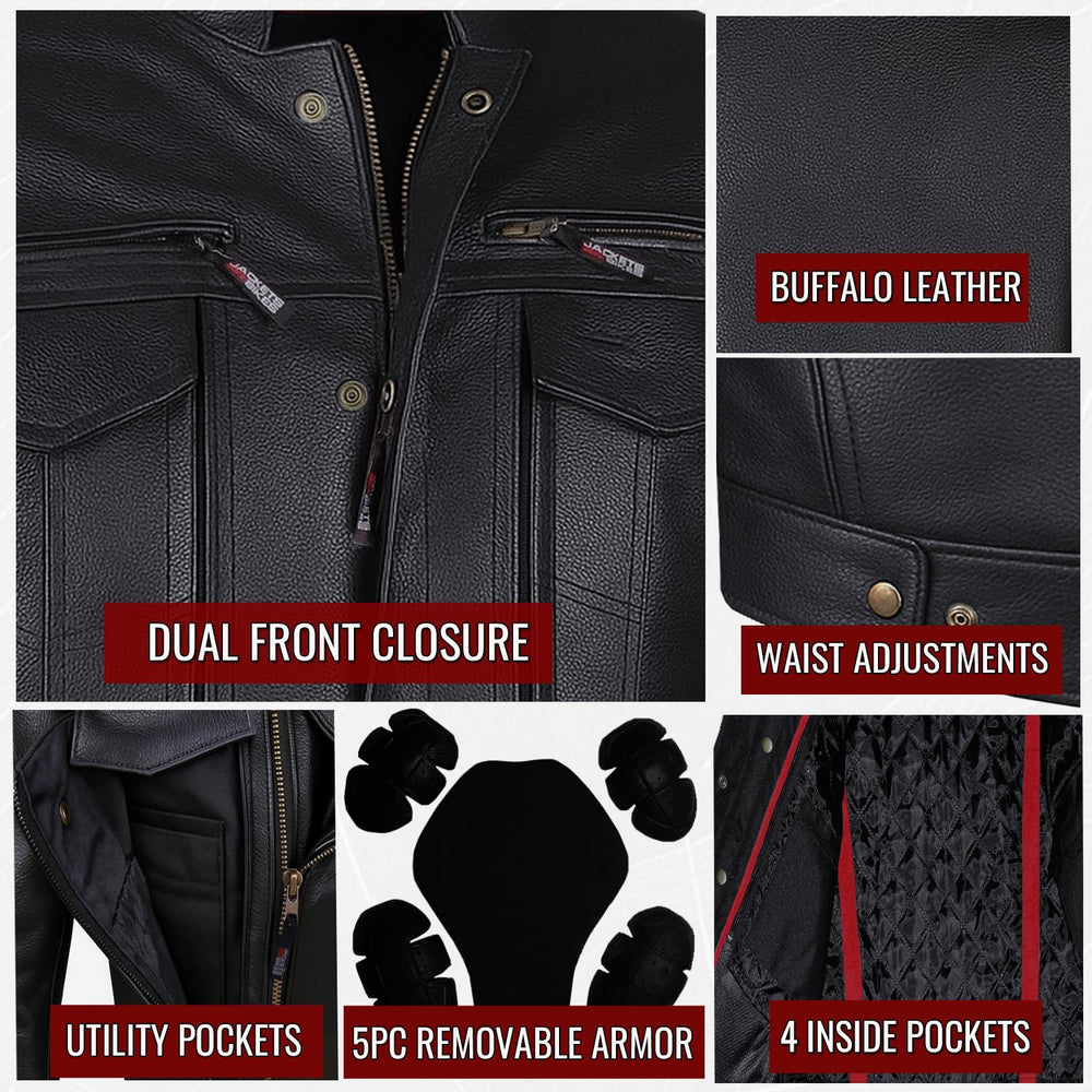 Jackets 4 Bikes COMMUTER durable YKK zippers in action