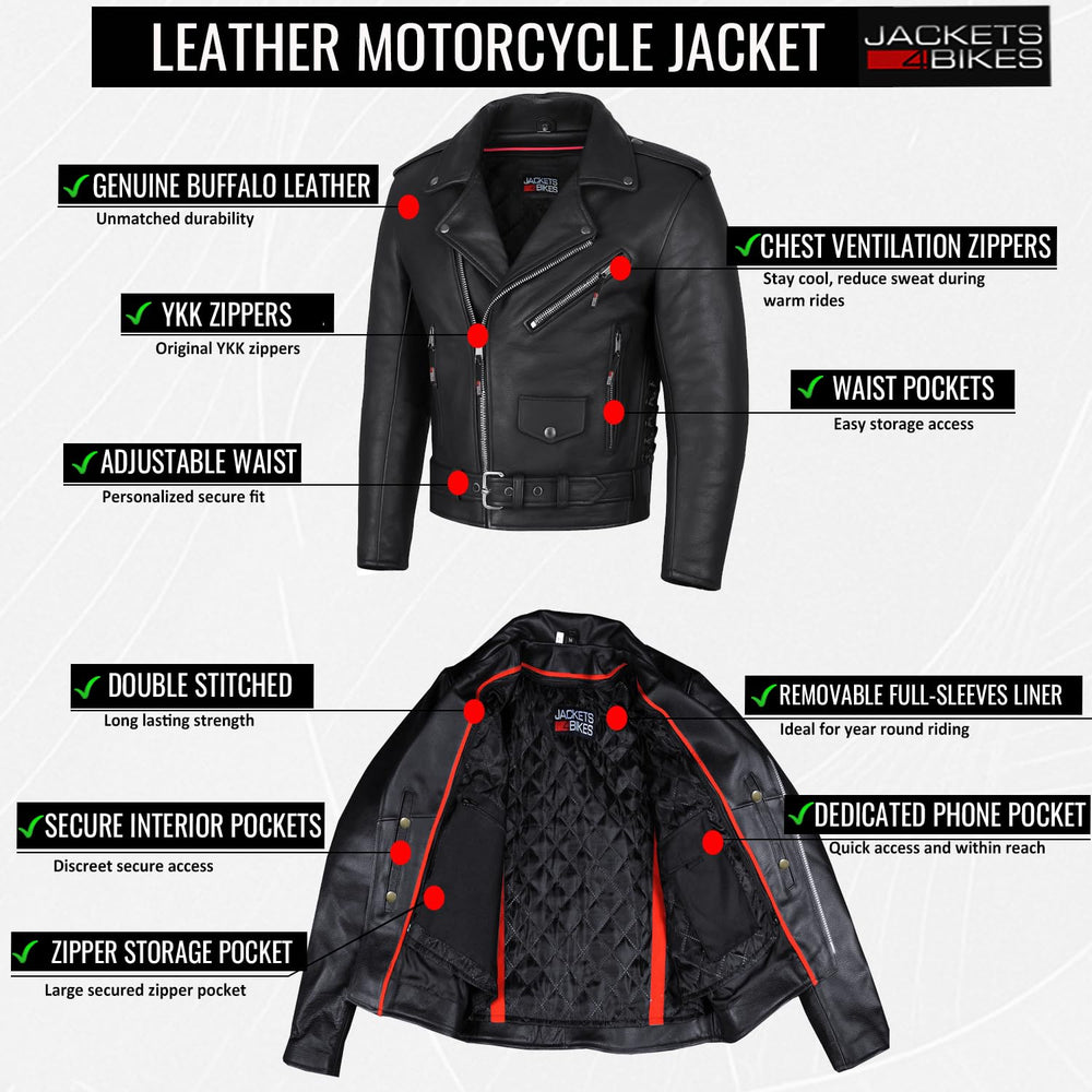 Jackets 4 Bikes Iconic seven-pocket design enabling secure ride storage