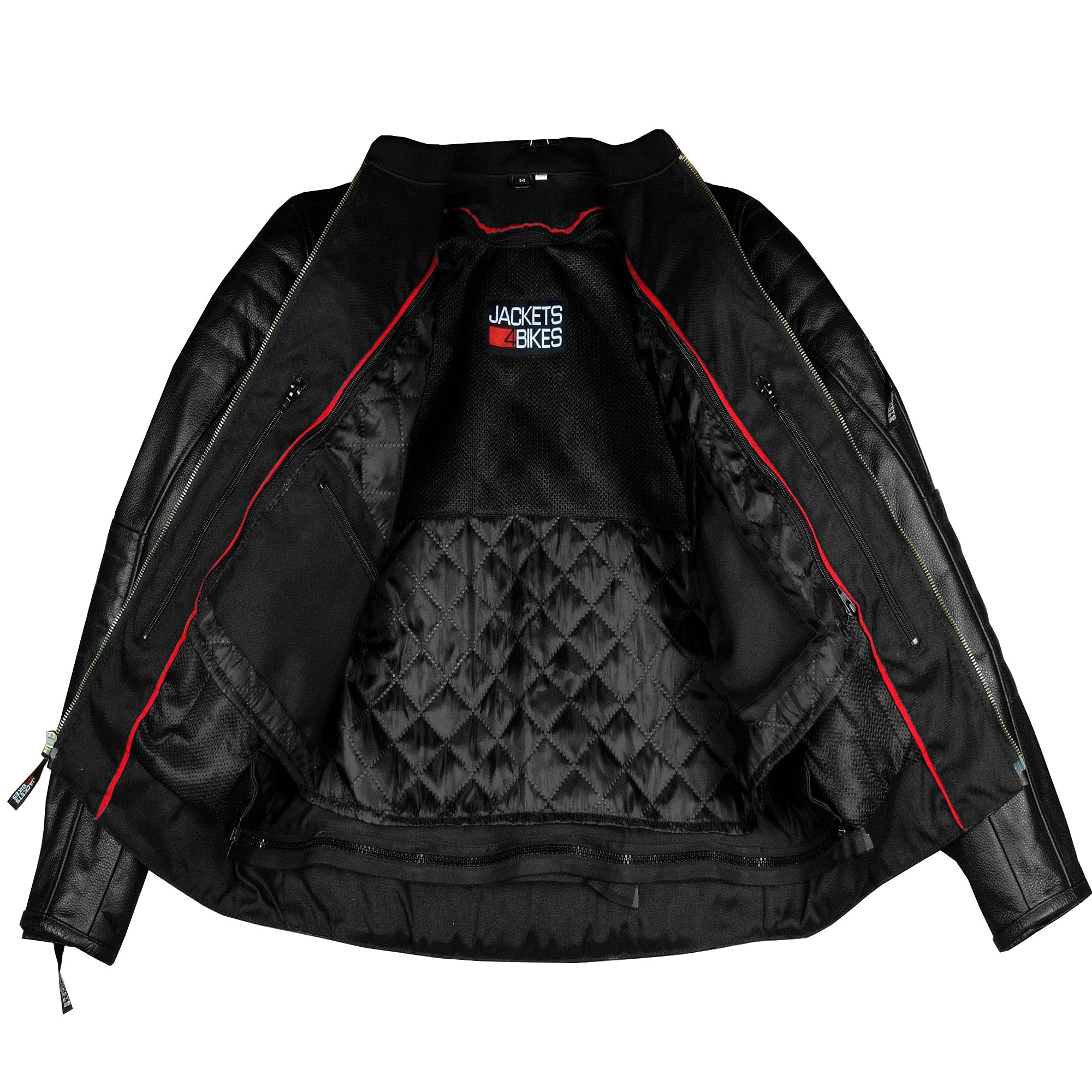 Jackets 4 Bikes Revolt back view shows action back for greater mobility.