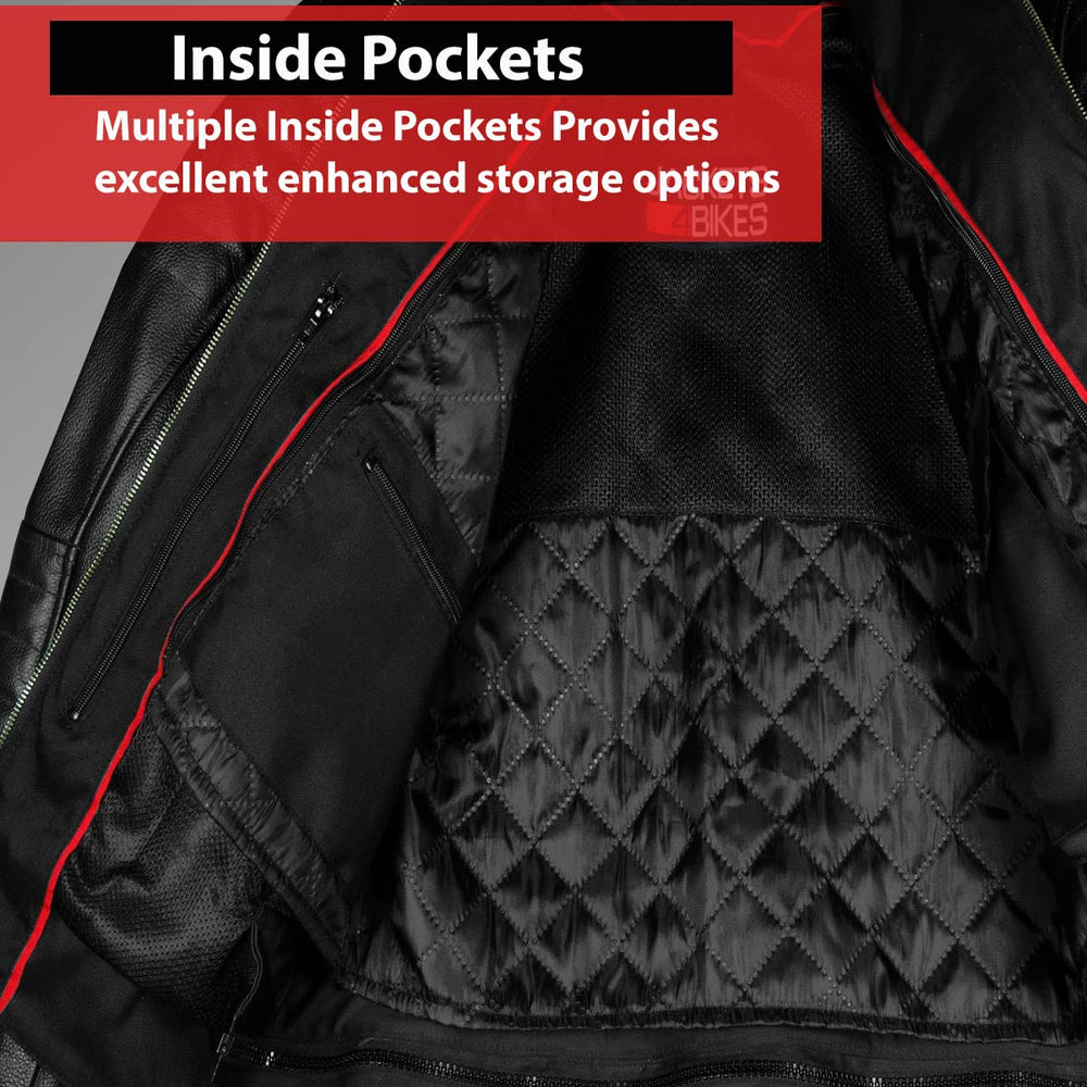 Jackets 4 Bikes Revolt worn on motorcycle for versatile riding use.