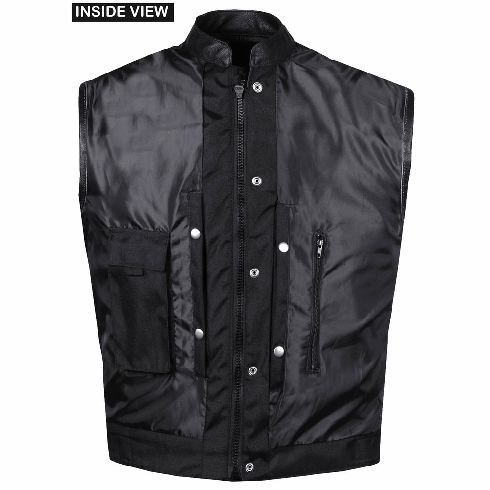 On-bike view of the SOA vest illustrating freedom of movement during rides.