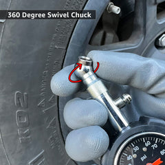 JACO Deluxe Gauge compact design fits in the glove box for quick readings