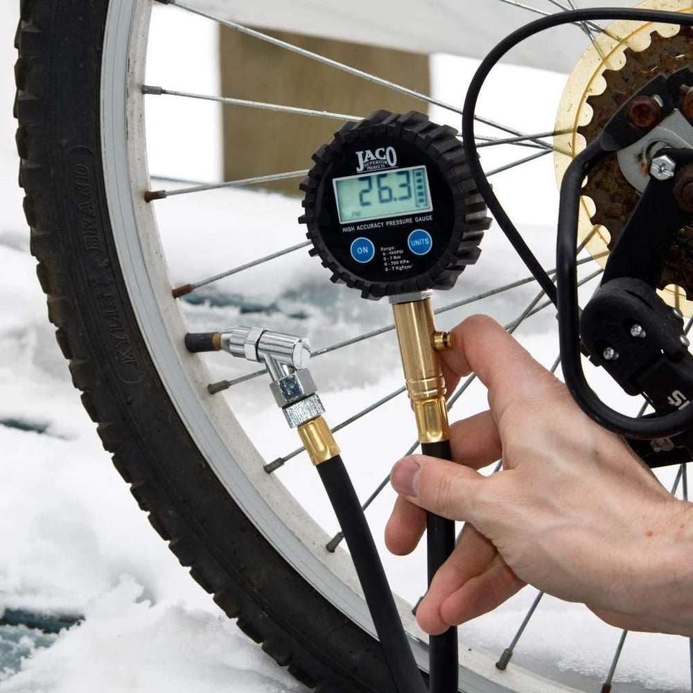 JACO ElitePro bleeder valve enables real-time pressure adjustments.