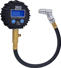 JACO ElitePro display shows precise PSI readout for quick tire checks.