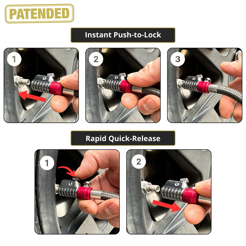 JACO ElitePro-X air bleeder valve enables fast controlled adjustments