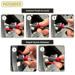 JACO ElitePro-X air bleeder valve enables fast controlled adjustments