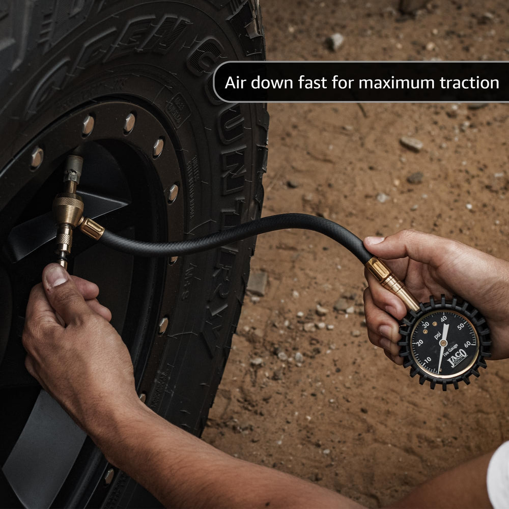 JACO RapidFlow deflator valve tool 4-in-1 included in the kit