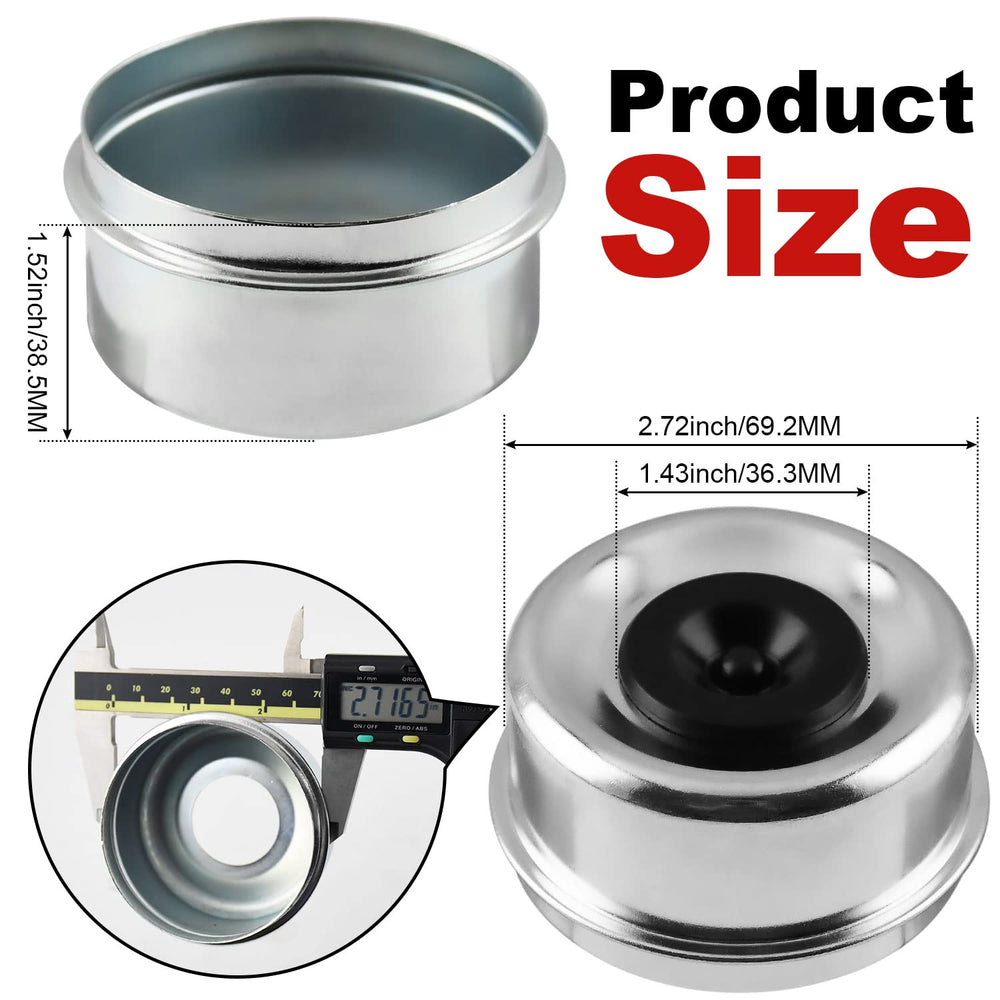 JADODE dust cap with four rubber plugs for sealing and maintenance ease