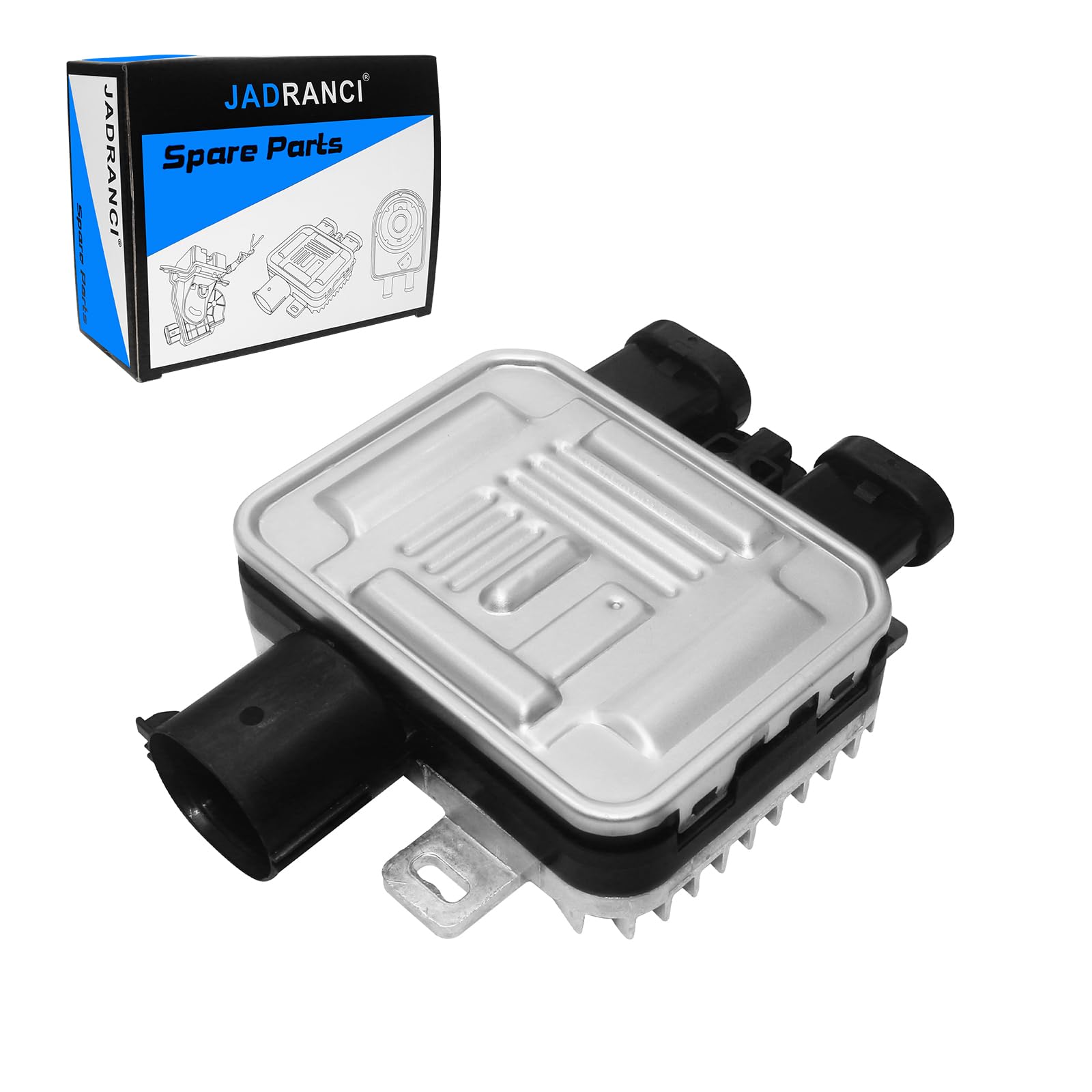 JADRANCI 7T43-8C609-BA engine fan control module front view for quick replacement