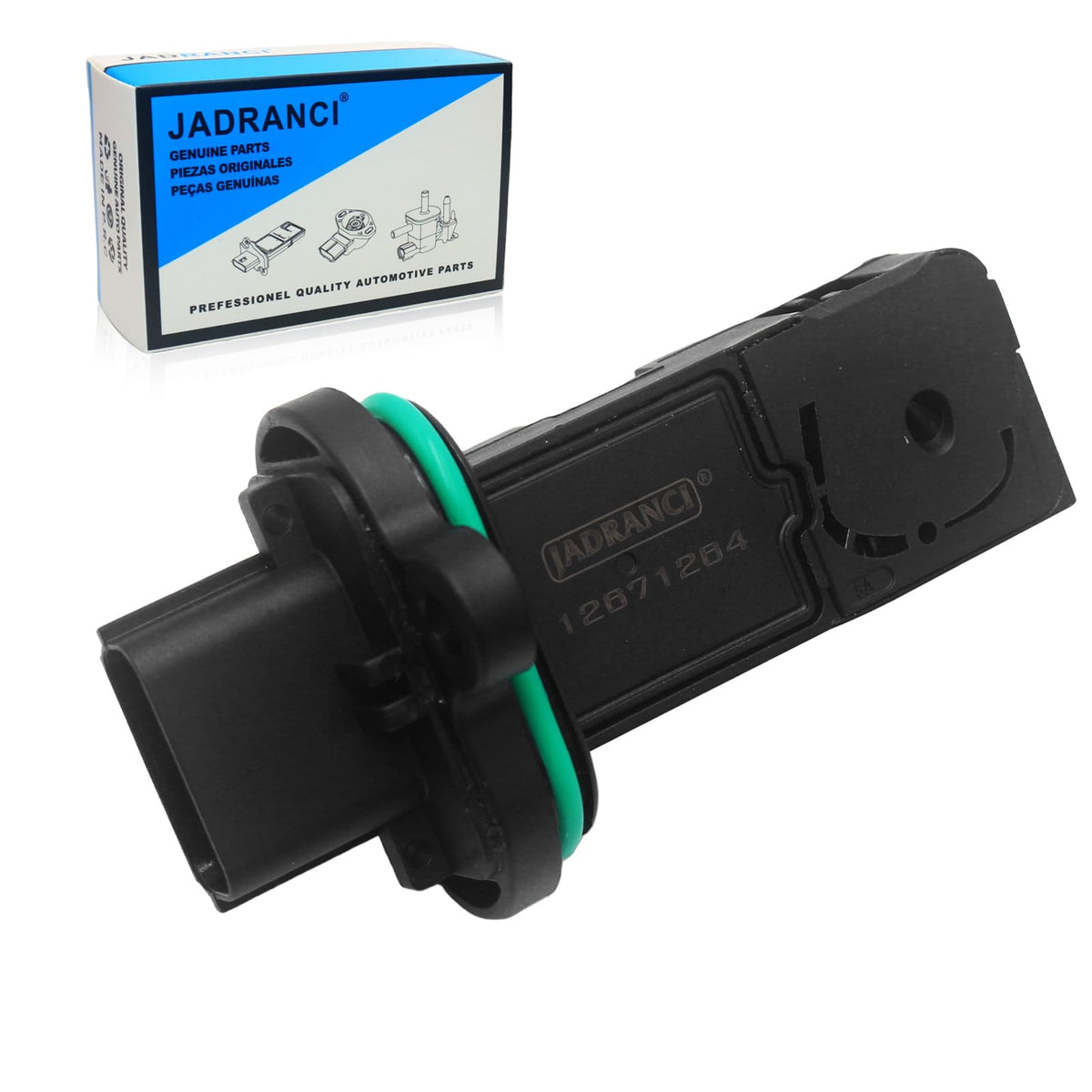 JADRANCI MAF sensor front view for precise air measurement and reliability