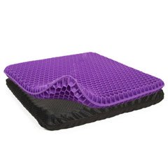 JAEMEYEM purple gel seat cushion top-down view for comfort and support