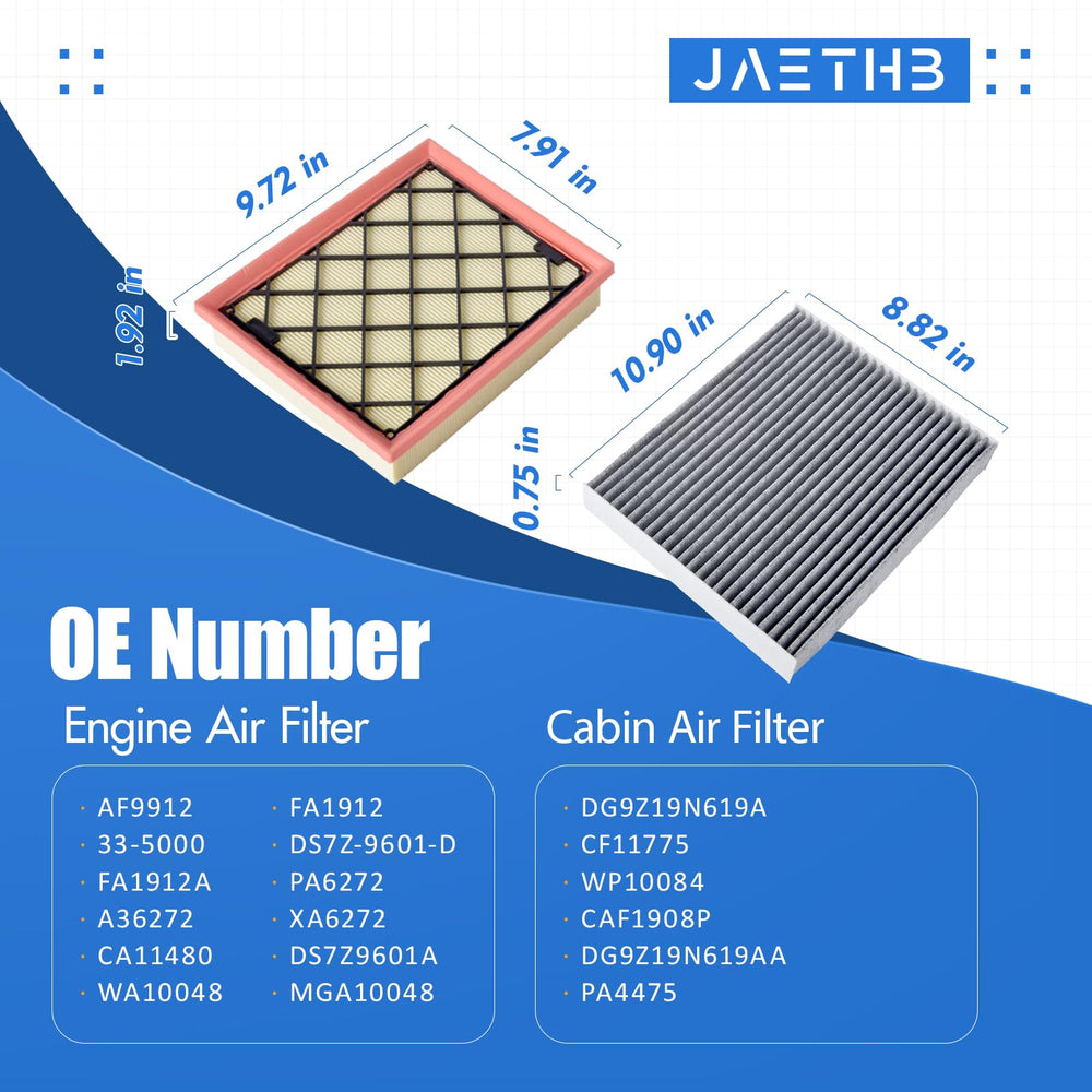 JAETHB vehicle fitment chart image confirms accurate compatibility