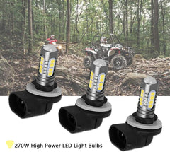 JahyShow RZR headlight bulbs improve obstacle detection in darkness