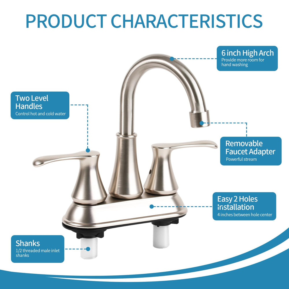 JAKARDA ABS material ensures lightweight, durable RV faucet for travel use.