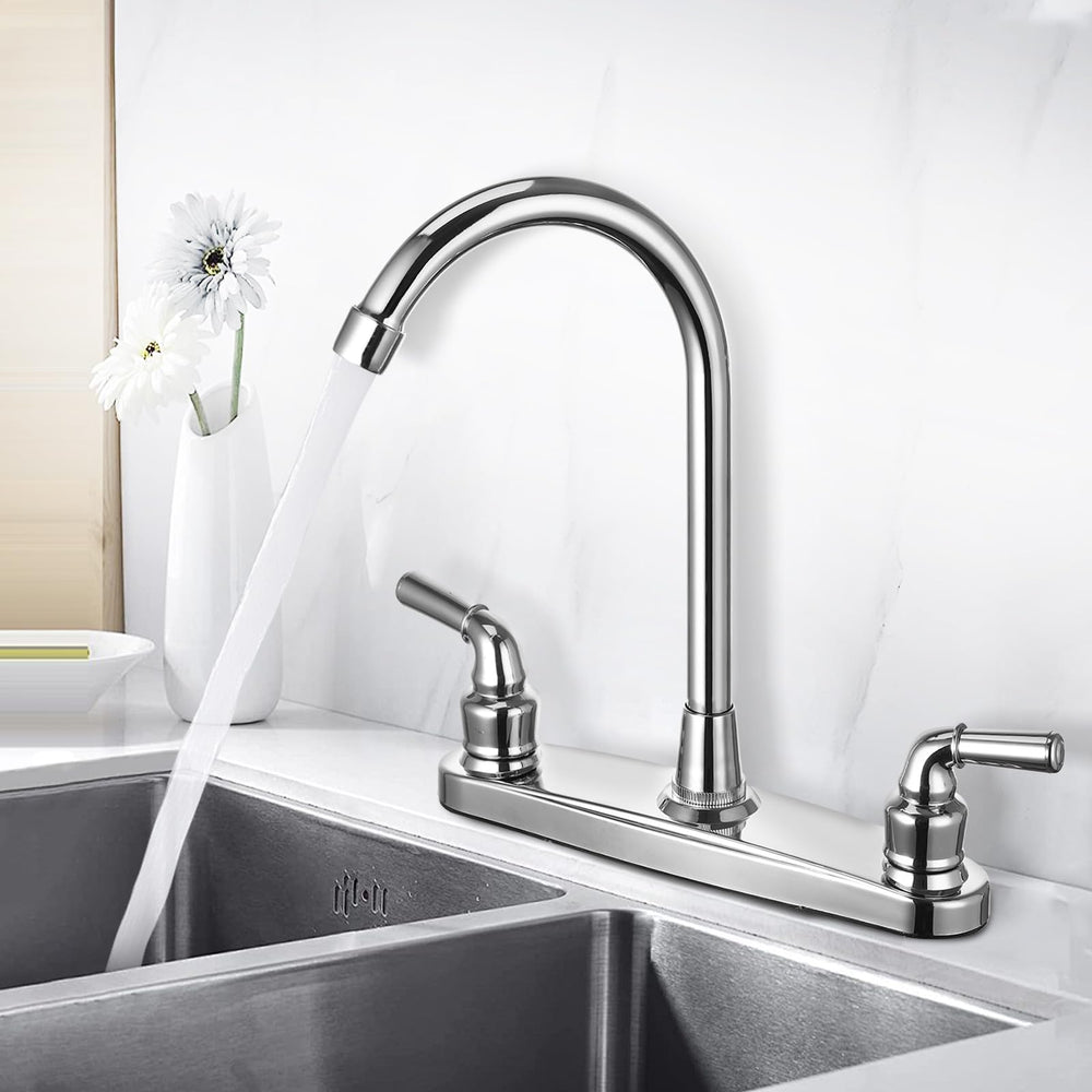 JAKARDA RV faucet with 360 swivel for versatile kitchen movement