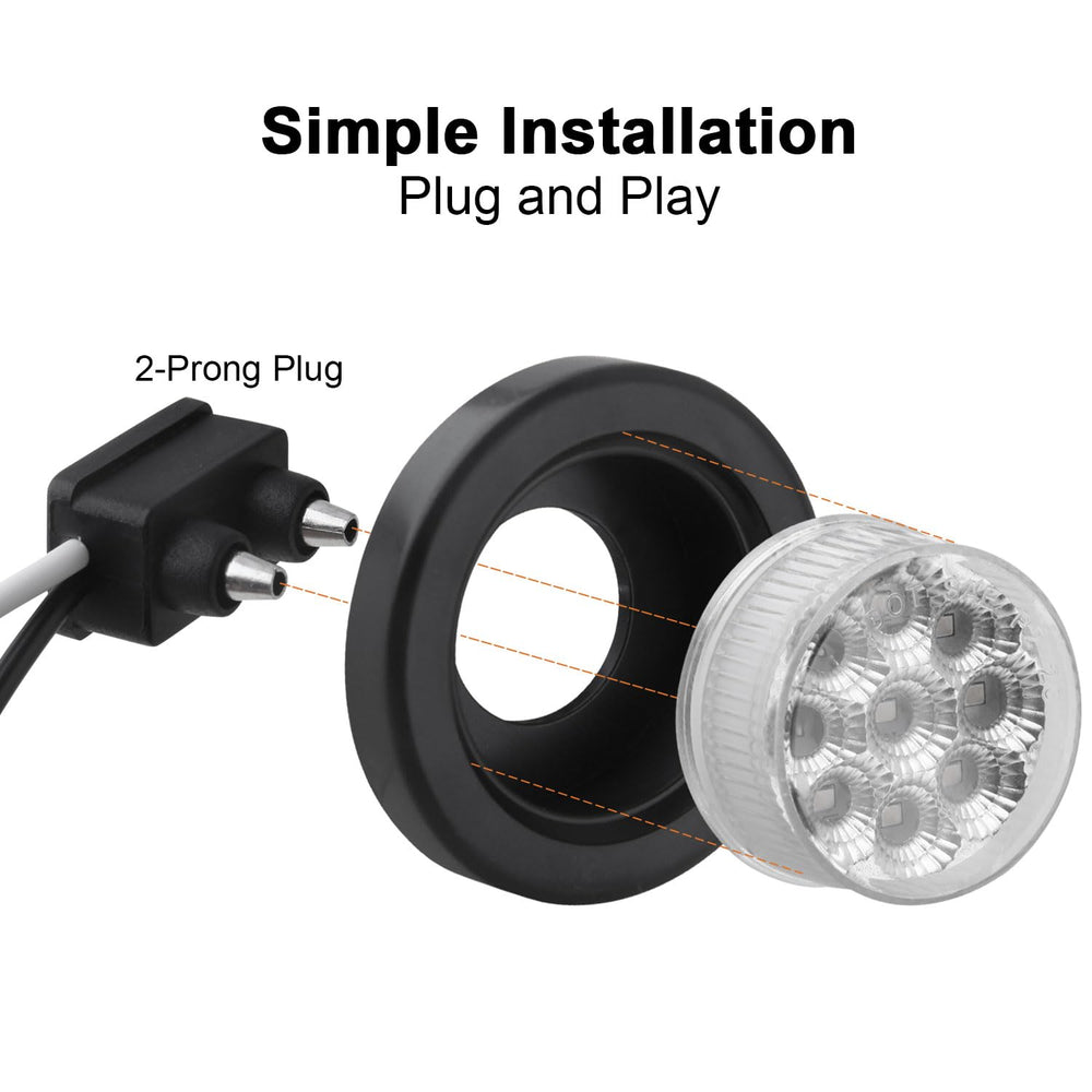 Jamarco 2-prong wire pigtail for trailer light installation