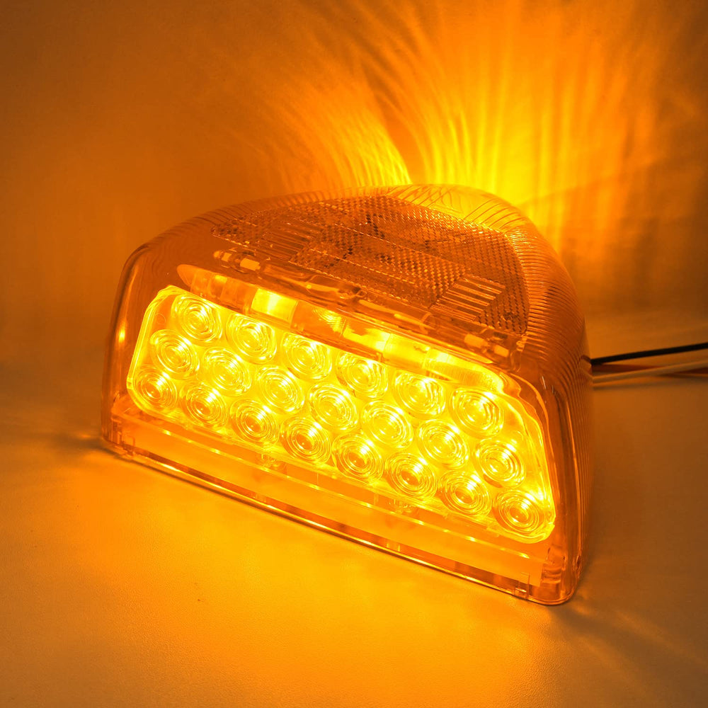 Jamarco amber LED indicator for Peterbilt rectangular headlights fits multiple models