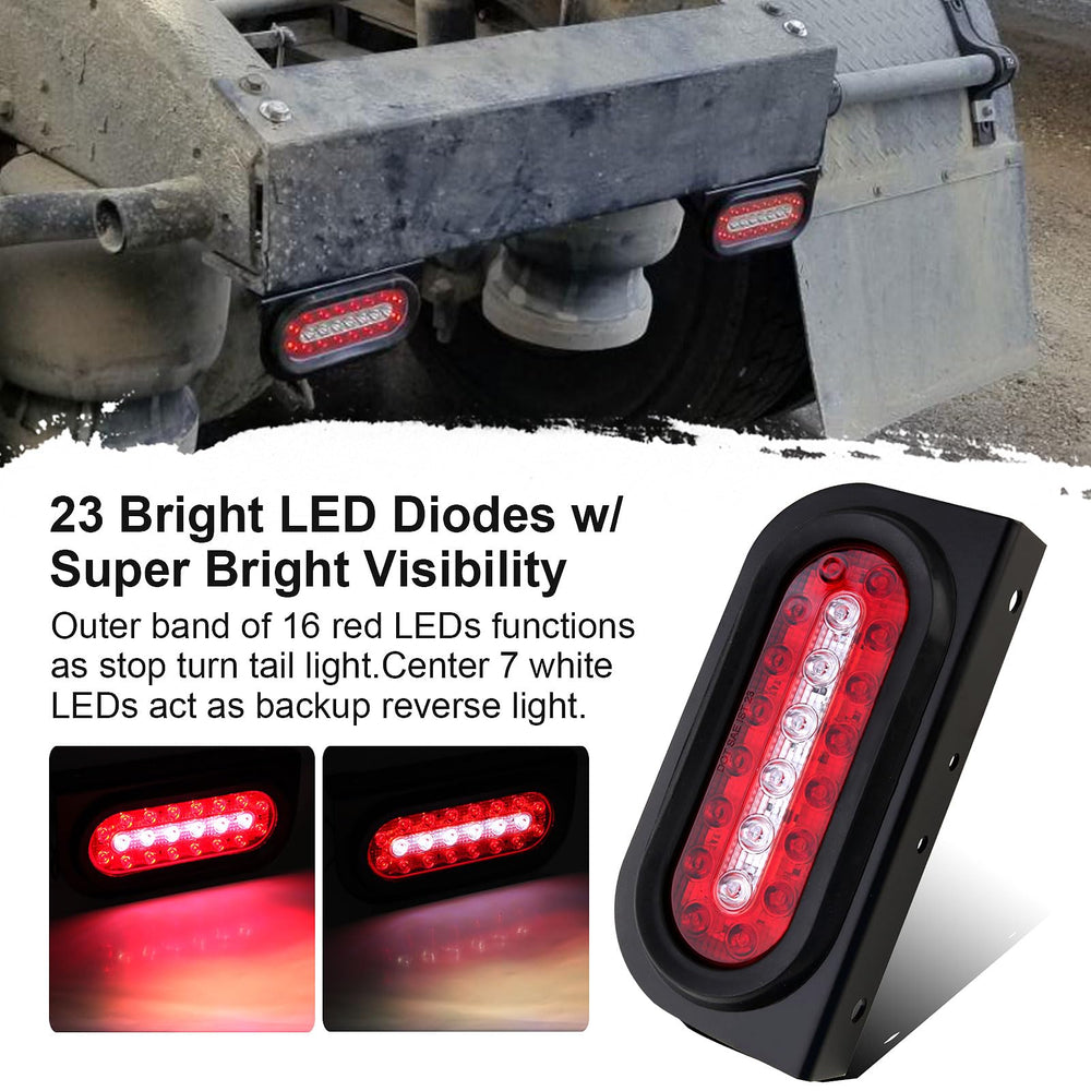 Jamarco waterproof oval LED trailer lights withstand outdoor use