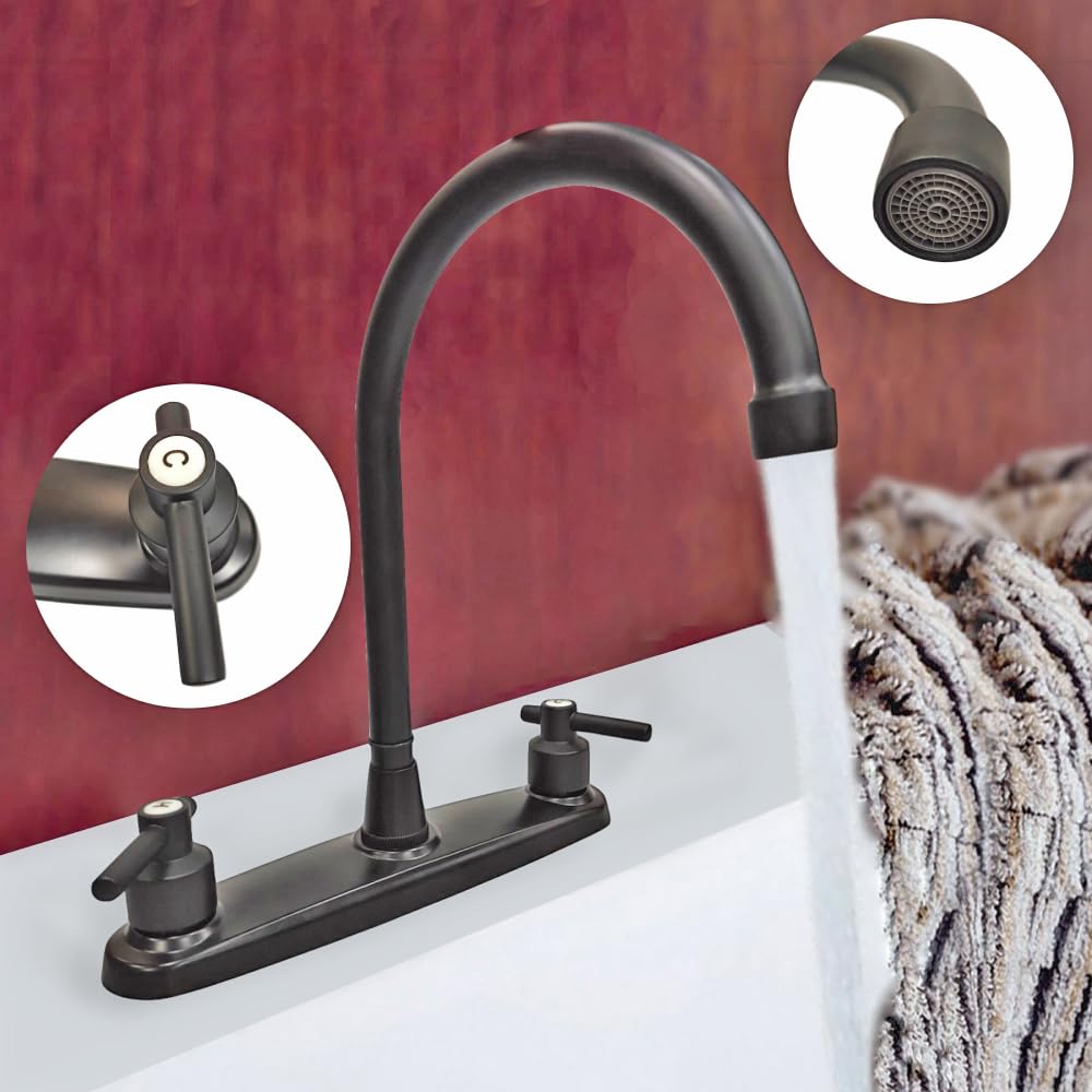 JamesVAN 8-inch main body faucet designed for compact RV sinks.