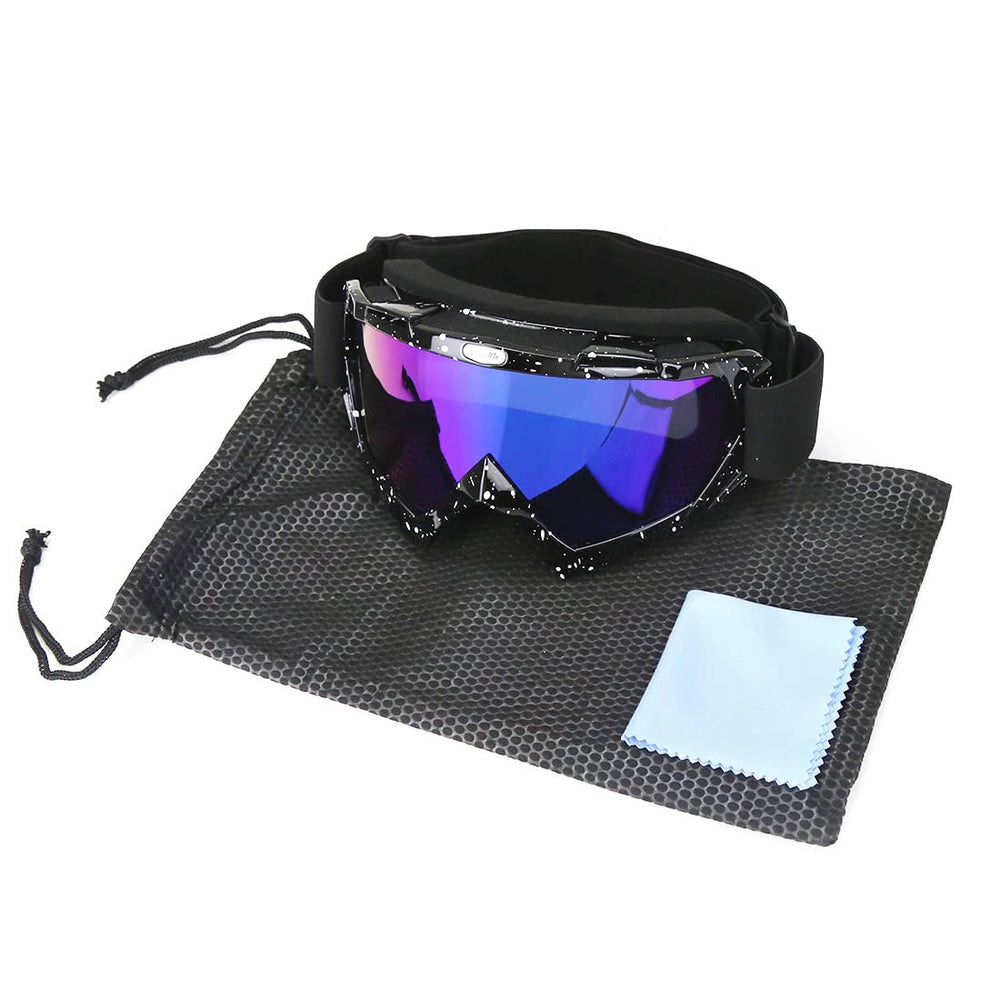 Jamiewin ATV goggles suit outdoor riding from dunes to mountains with reliable protection.