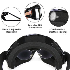 JAMIEWIN UV protection shields eyes under bright sun