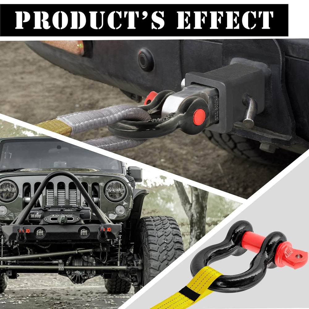 Jamiikury recovery gear pairing with winch and snatch strap.