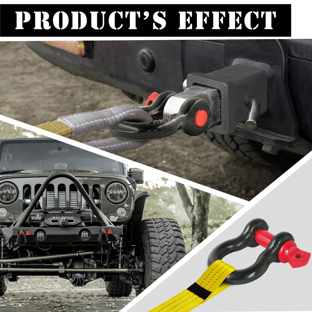 Jamiikury two-pack shackle set for convenient stock and shared use.