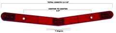 JAMMY ID Bar Light is IP68 waterproof and submersible for harsh marine conditions.