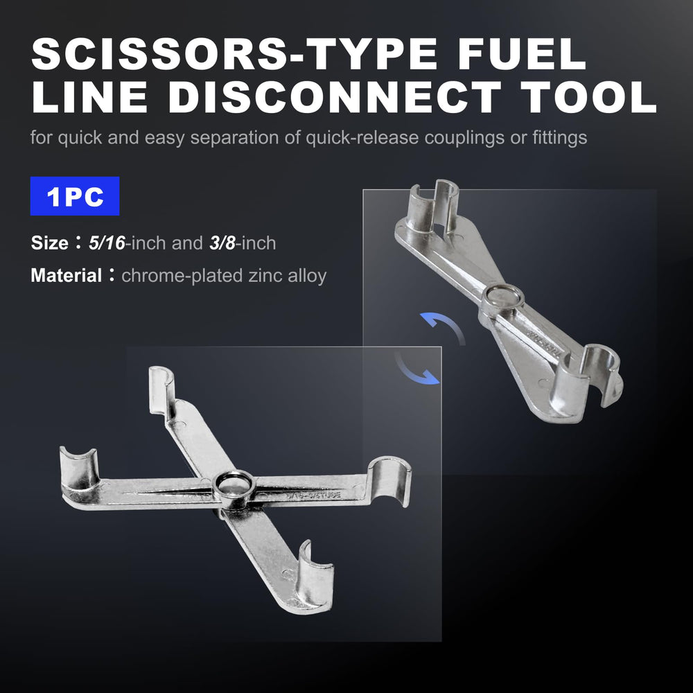 Janhemei CF-type hairpin connectors secure quick-connects without damage.