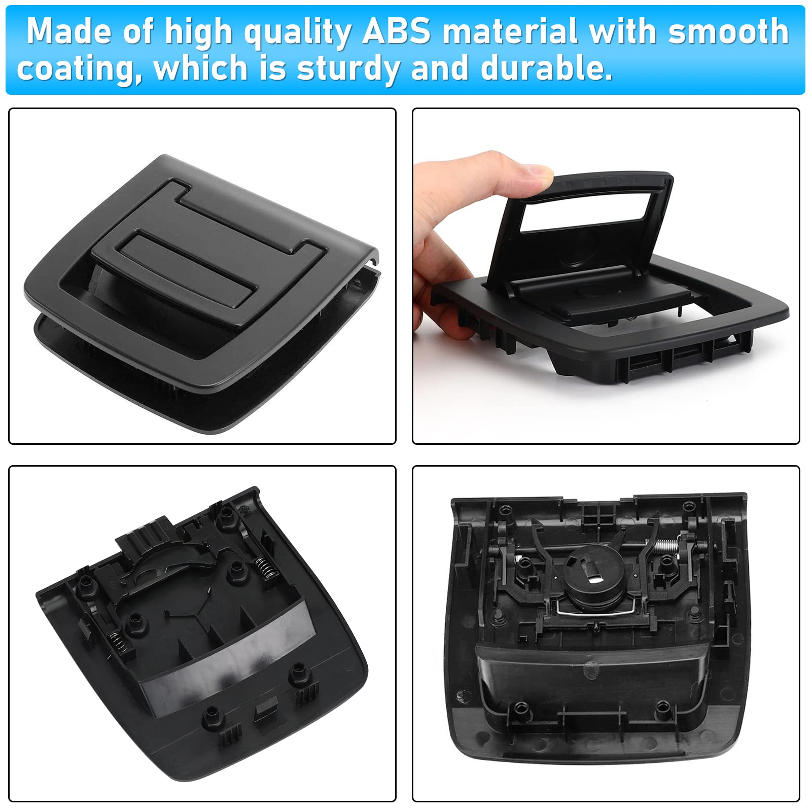 Jaronx ABS material trunk handle—durable, smooth coating for long service.