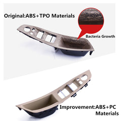 Jaronx ABS+PC door handle offers smooth operation and heat resistance