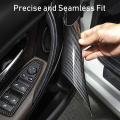 Jaronx ABS+PC door handle cover close-up showing durable material