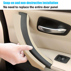 Jaronx BMW door handle cover right-rear keeps color intact and resists staining daily use.