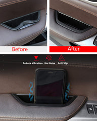 Jaronx armrest storage box mounted under armrest for quick access