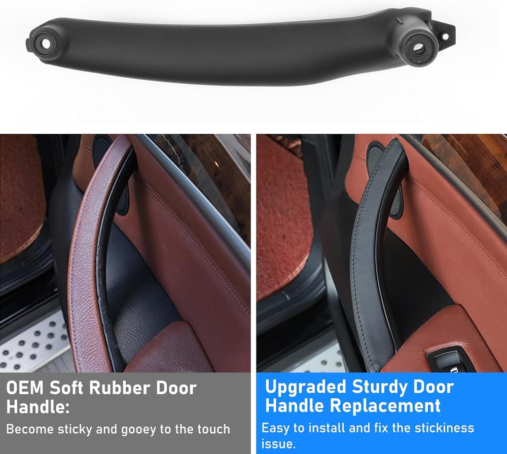 Jaronx BMW X5/X6 door pull handle right-rear, reliable replacement option.