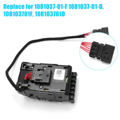 Jaronx window switch 1081037-01-D variant on Model 3 for seamless operation.