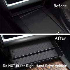Jaronx drawer with anti-slip mats prevents movement during drives