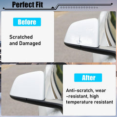 Jaronx mirror cover for Model Y aligns with OE 1495594-00-A for secure replacement.