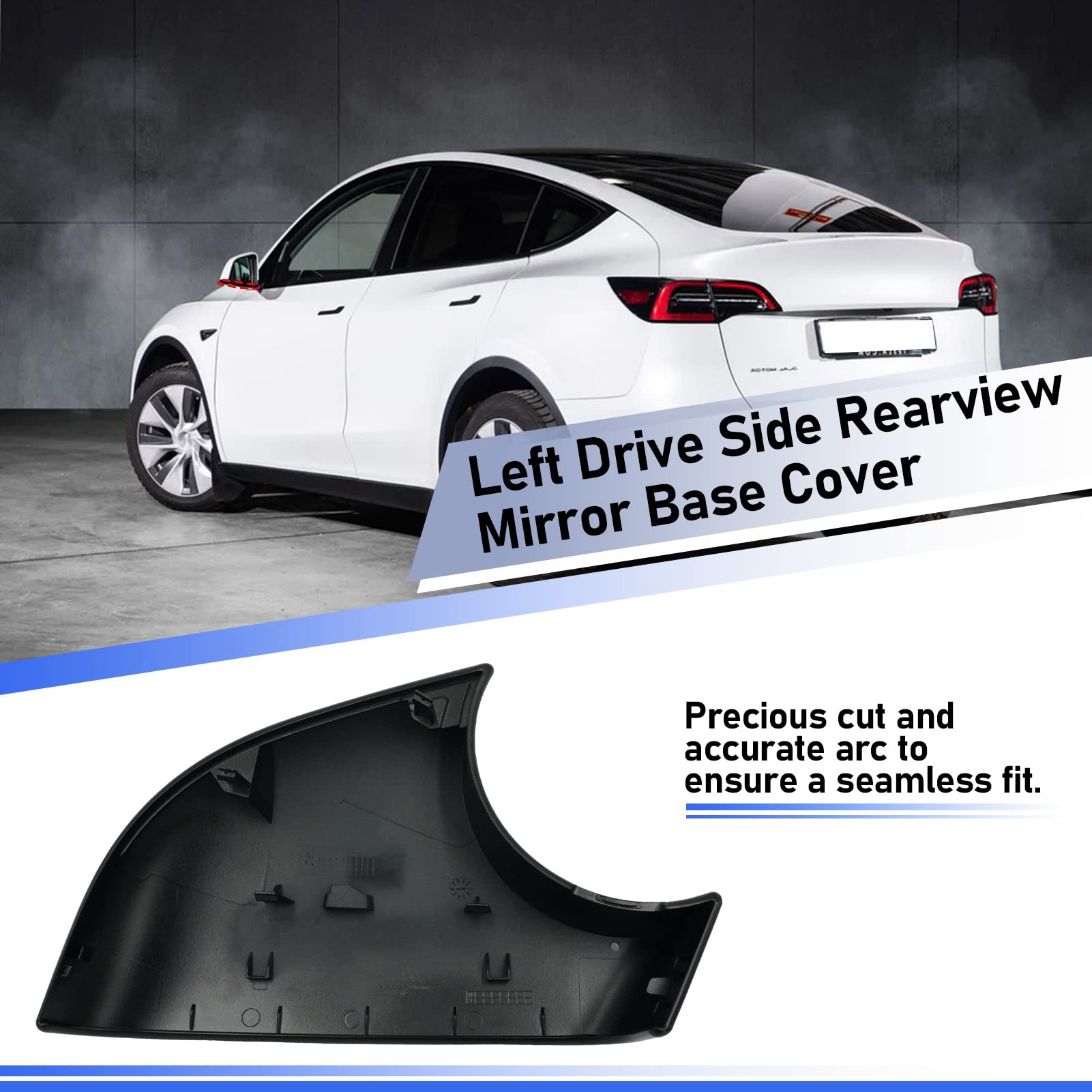 Jaronx Model Y installation step image showing easy replacement guidance